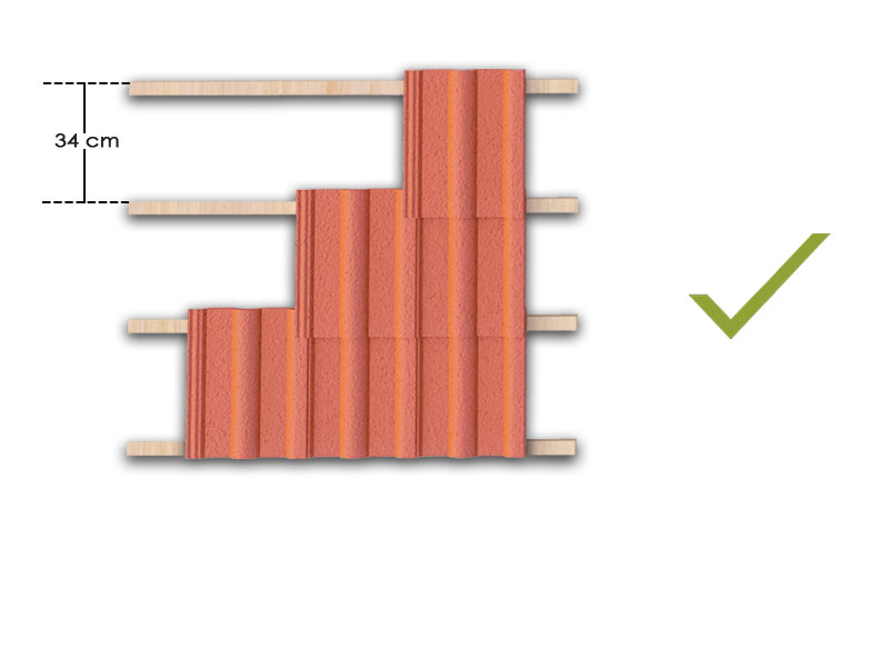 Doğru çıtalı merdiven döşeme